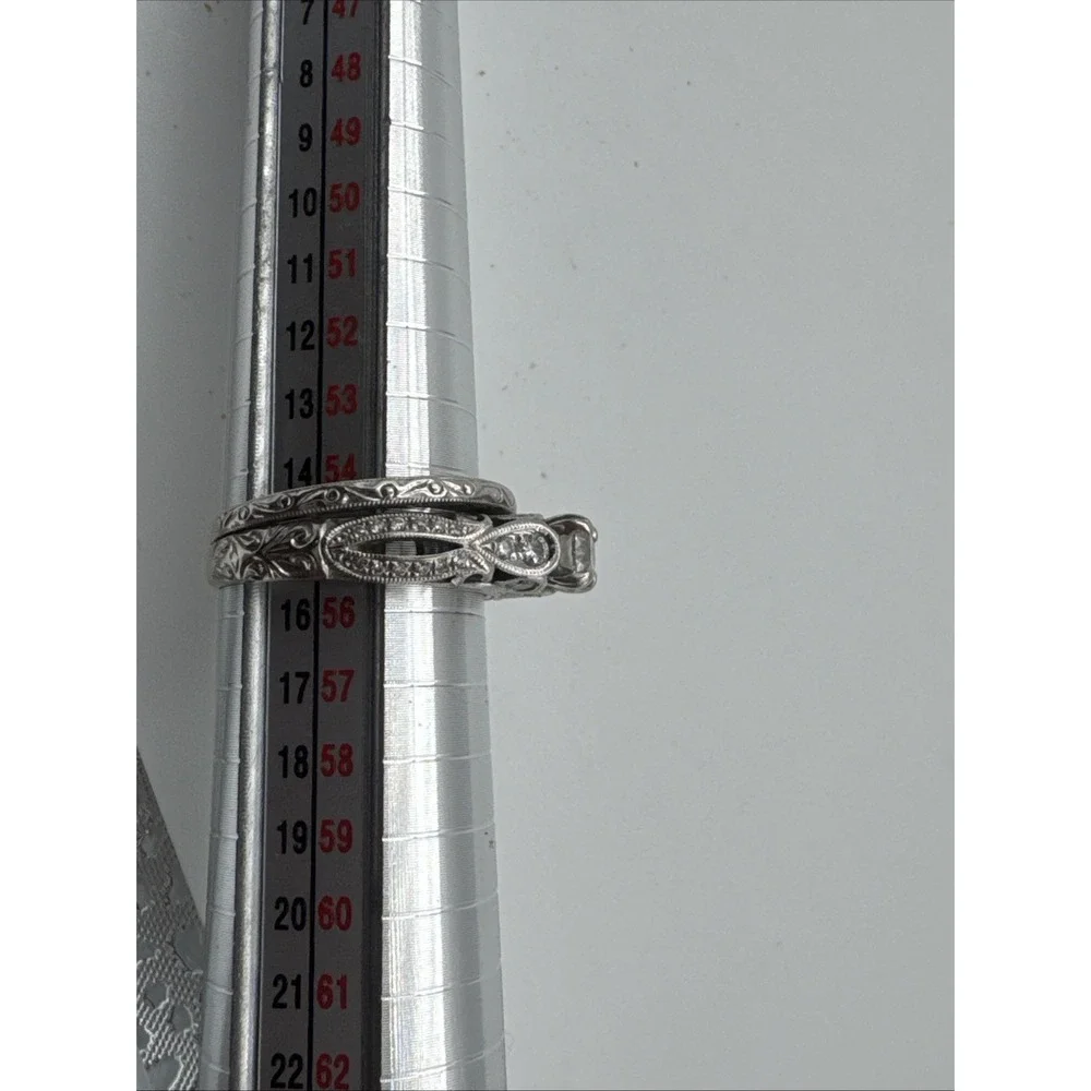 Shane Co. Natural Diamond Engagement Ring, 14k Gold, (US‎ Size ~7) w/ GIA Report